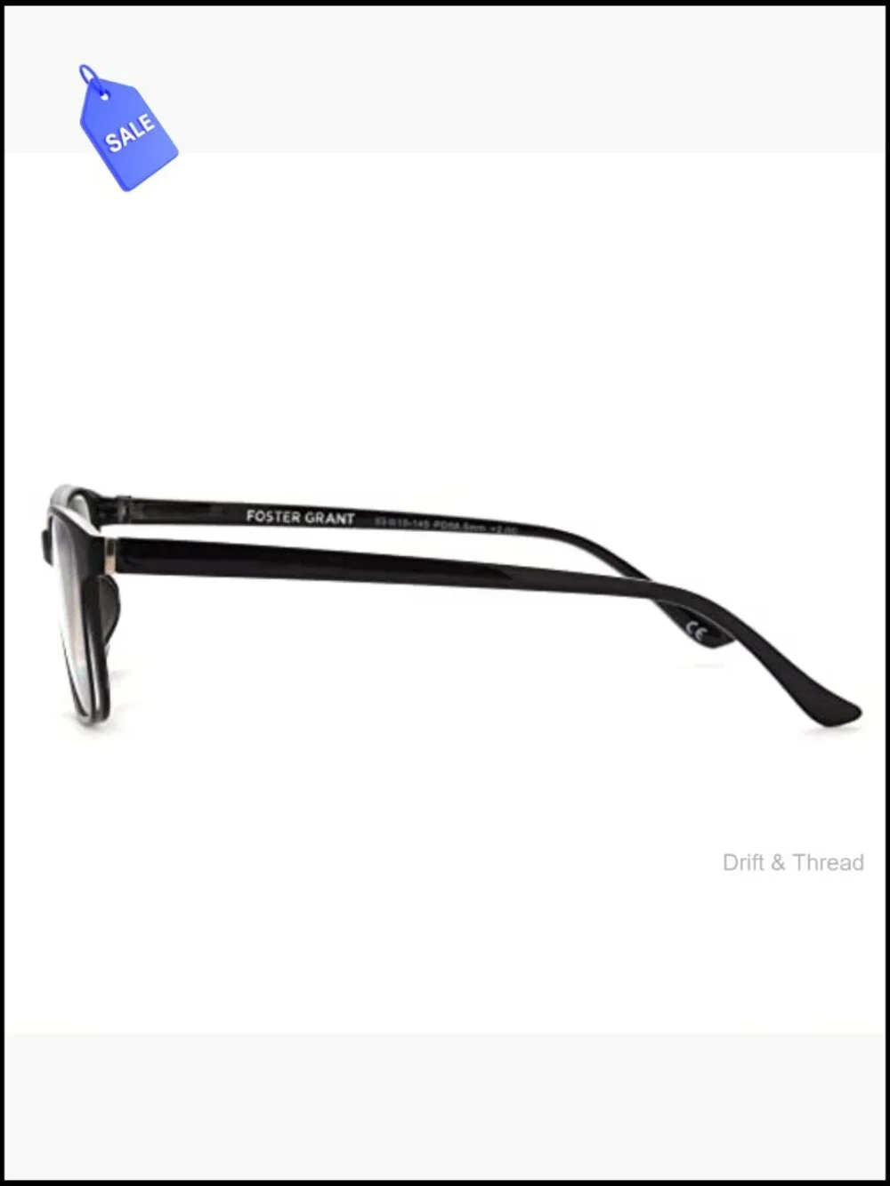 Anti-fog Blue Light Reading Glasses Rectangular Spring Hinges